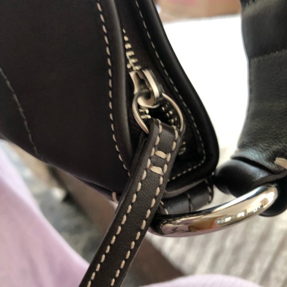 COACH Brown vintage purse  VERY good  condition very clean no blemishes - Picture 7 of 9